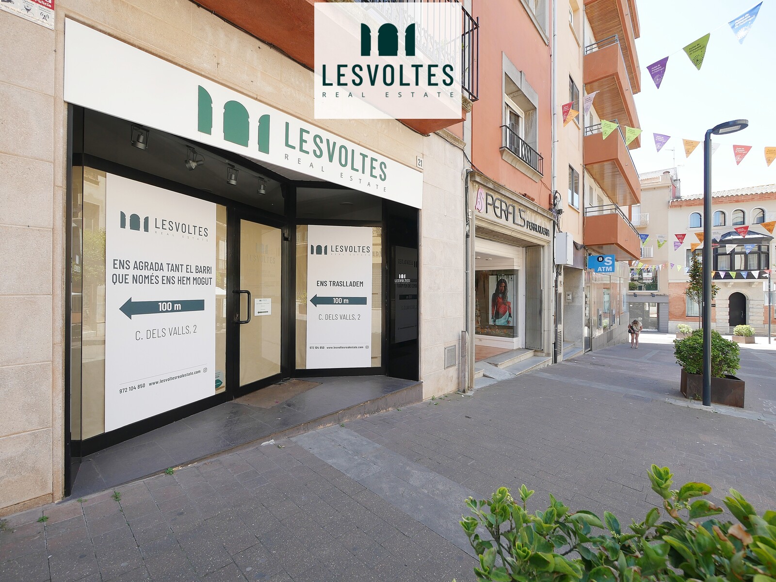 LOCAL COMERCIAL TOTALMENT DIÀFAN EN LLOGUER AL CENTRE DE PALAFRUGELL.